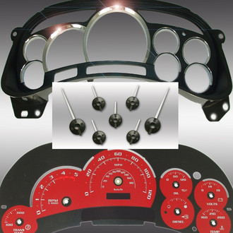 US Speedo® - Escalade Edition Gauge Face (LED Ready), Red, 120 MPH