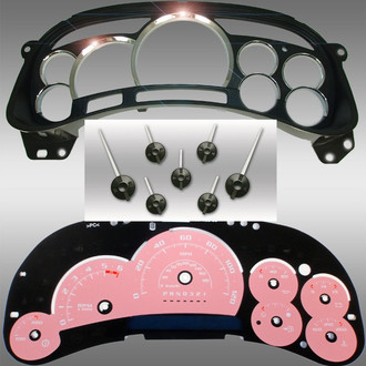 US Speedo® - Escalade Edition Gauge Face, Pink, 120 MPH