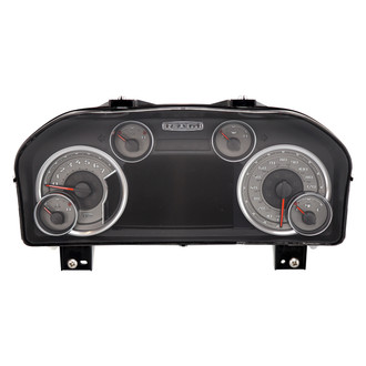 US Speedo® - Daytona Edition Gauge Face Kit, Silver