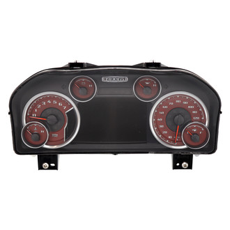 US Speedo® - Daytona Edition Gauge Face Kit, Maroon