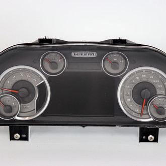 US Speedo® - Daytona Edition Gauge Face Kit, Silver