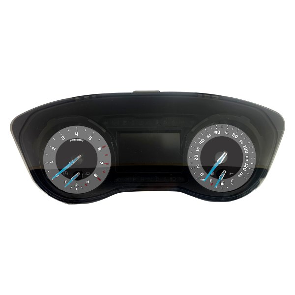 US Speedo® - Daytona Edition Gauge Face Kit, Gray, 130 MPH