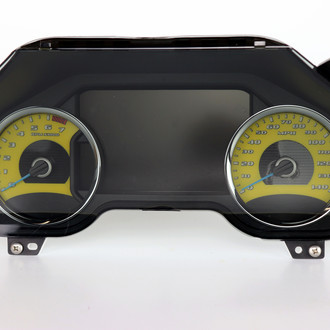 US Speedo® - Daytona Edition Gauge Face Kit, Yellow