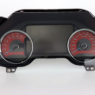 US Speedo® - Daytona Edition Gauge Face Kit, Red