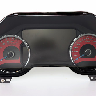 US Speedo® - Daytona Edition Gauge Face Kit, Maroon
