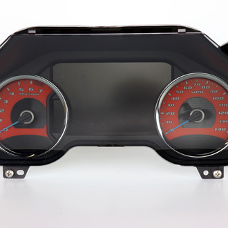 US Speedo® - Daytona Edition Gauge Face Kit, Orange