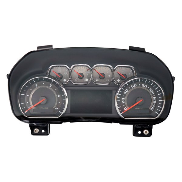 US Speedo® - Stealth Edition Gauge Face Kit, 140 MPH