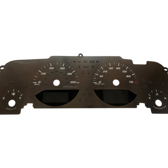 US Speedo® - Stainless Steel Gauge Face Kit