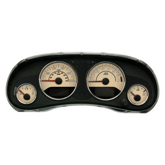 US Speedo® - Daytona Edition Style 1 Gauge Face Kit, Tan, 100 MPH, 7000 RPM