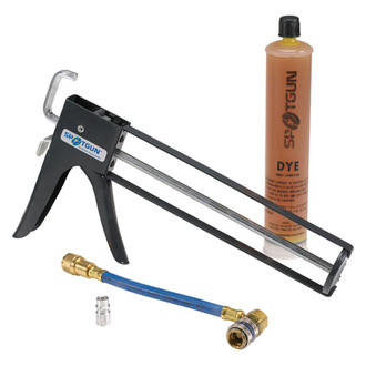 UView® - Spotgun™ R-12, R-134a UV Dye Injection System with 8 oz. A/C ExtenDye™ Bottle
