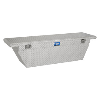 UWS® - Single Lid Deep Angled Crossover Low Profile Paddle Lift Lock Tool Box