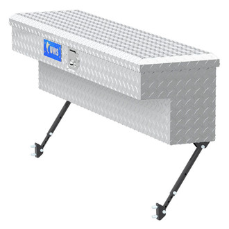 UWS® - Standard Single Lid Side Mount Tool Box with Adjustable Legs