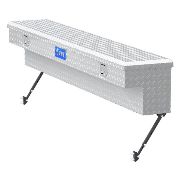 UWS® - Standard Single Lid Side Mount Tool Box with Adjustable Legs