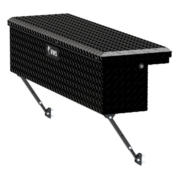 UWS® - Low Profile Single Lid Side Mount Tool Box with Adjustable Legs