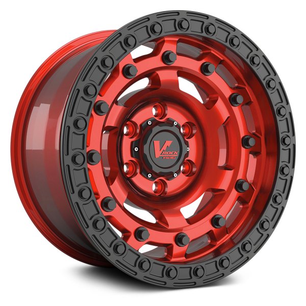 V-ROCK® - VR18 STRAFE Candy Red with Black Ring