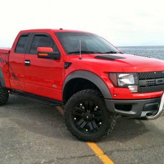 V-ROCK® - RECON Matte Black Wheels on Ford F-150
