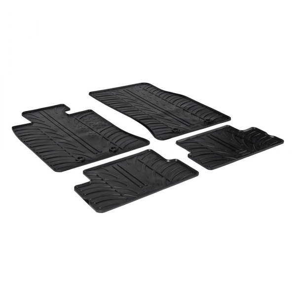Vaico® - Black Floor Mat Set