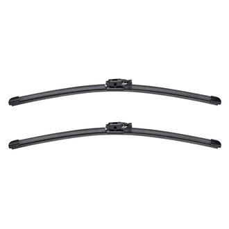 Valeo® - Silencio Xtrm 24" Driver and 24" Passenger Side Black Wiper Blade Set