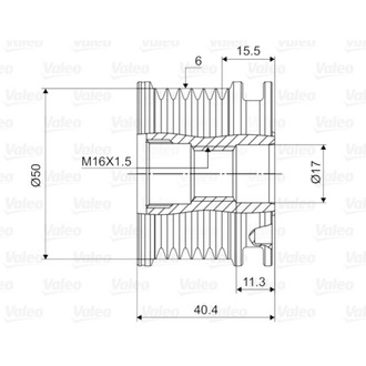Valeo® - Alternator Decoupler Pulley
