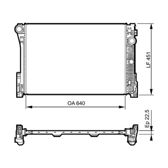Valeo® - Engine Coolant Radiator