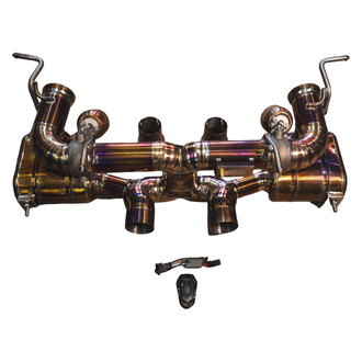Valvetronic Designs® - Grade 5 Titanium Valved Cat-Back Exhaust System with Dual Rear Exit