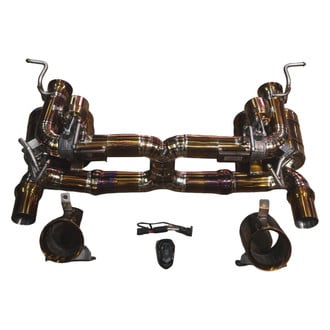 Valvetronic Designs® - Grade 5 Titanium Valved Cat-Back Exhaust System with Split Rear Exit
