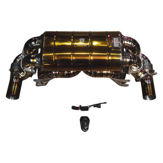 Valvetronic Designs® - Grade 5 Titanium Valved Cat-Back Exhaust System with Split Rear Exit