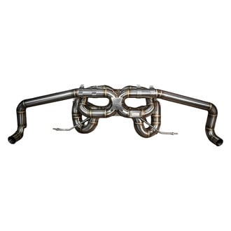 Valvetronic Designs® - 304 SS Valved Cat-Back Exhaust System with Split Rear Exit