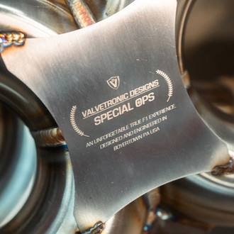 Valvetronic Designs® - 304 SS True F1 Non-Valved Cat-Back Exhaust System with Split Rear Exit