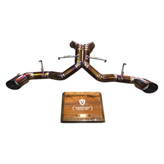 Valvetronic Designs® - Grade 5 Titanium Valved Cat-Back Exhaust System with Split Rear Exit
