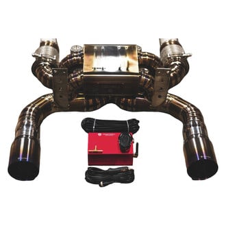 Valvetronic Designs® - Grade 5 Titanium Valved Cat-Back Exhaust System with Split Rear Exit