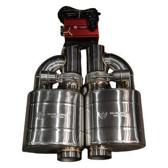 Valvetronic Designs® - Stainless Steel Oval Exhaust Muffler (3.5" ID, 3.5" OD)