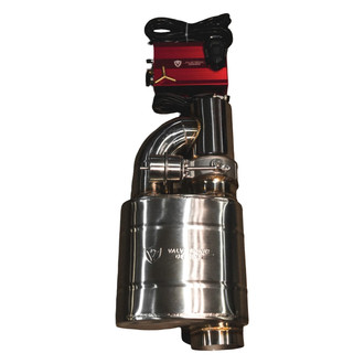 Valvetronic Designs® - Stainless Steel Oval Exhaust Muffler (3.5" ID, 3.5" OD)