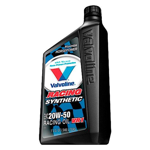 Valvoline® - VR1 Racing™ SAE 20W-50 Conventional Motor Oil, 1 Quart