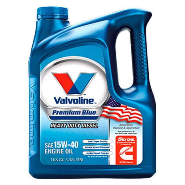 Valvoline® - Premium Blue™ 8600 ES Heavy Duty Diesel SAE 15W-40 Motor Oil, 1 Gallon