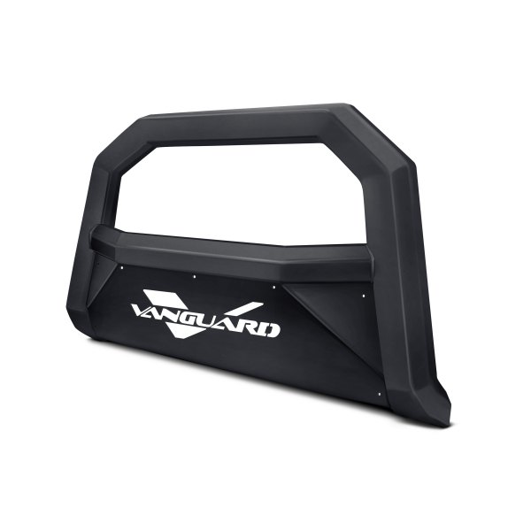 Vanguard Off-Road® - 3" Optimus Series Black Bull Bar with Skid Plate