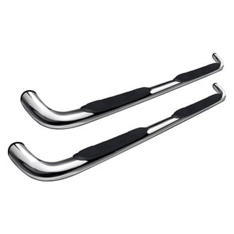 Vanguard Off-Road® - 3" Cab Length Polished Round Side Steps