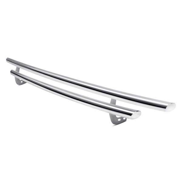 Vanguard Off-Road® - A Bar Series Front Double Layer Polished Bumper Guard