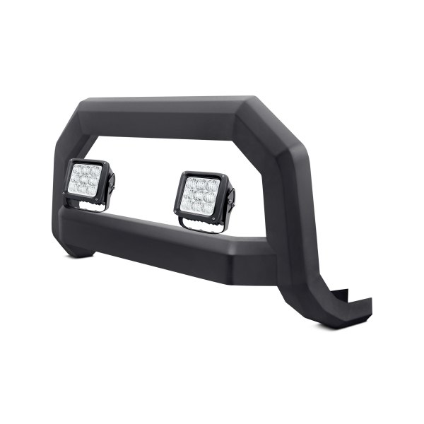 Vanguard Off-Road® - 3" Optimus Series Black LED Sport Bar w/o Skid Plate and with 2.5" Cube LED Lights