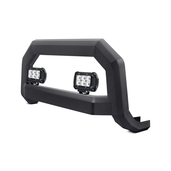 Vanguard Off-Road® - 3" Optimus Series Black LED Sport Bar w/o Skid Plate and with 4.5" Cube LED Lights
