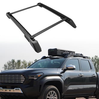 Vanguard Off-Road® - Sport Style Black Powder Coated Roof Cargo Basket