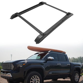 Vanguard Off-Road® - Luxury Style Black Powder Coated Roof Cargo Basket