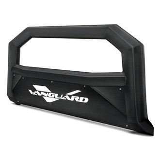 Vanguard Off-Road® - 3" Optimus Series Black Wide Bull Bar with Skid Plate