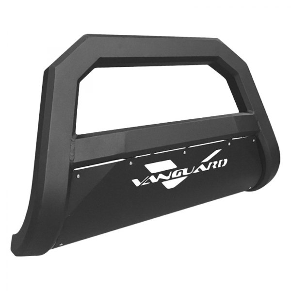 Vanguard Off-Road® - 3" Optimus Series Black Wide Bull Bar with Skid Plate