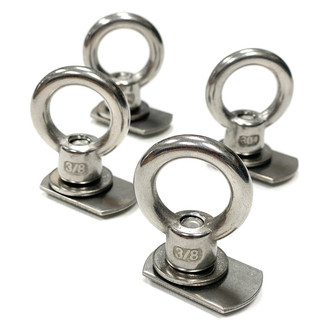 Vantech® - 4 Pack 1.25" Eyehooks