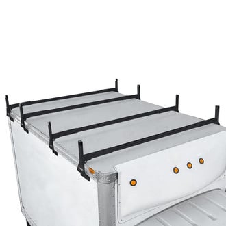 Vantech® - H1 Series™ 4-Bar Ladder Roof Rack System for Box Trucks Side Mount