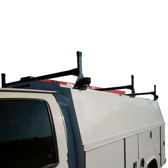 Vantech® - H1 Series™ 72" White 3 Bar KUV Ladder Rack