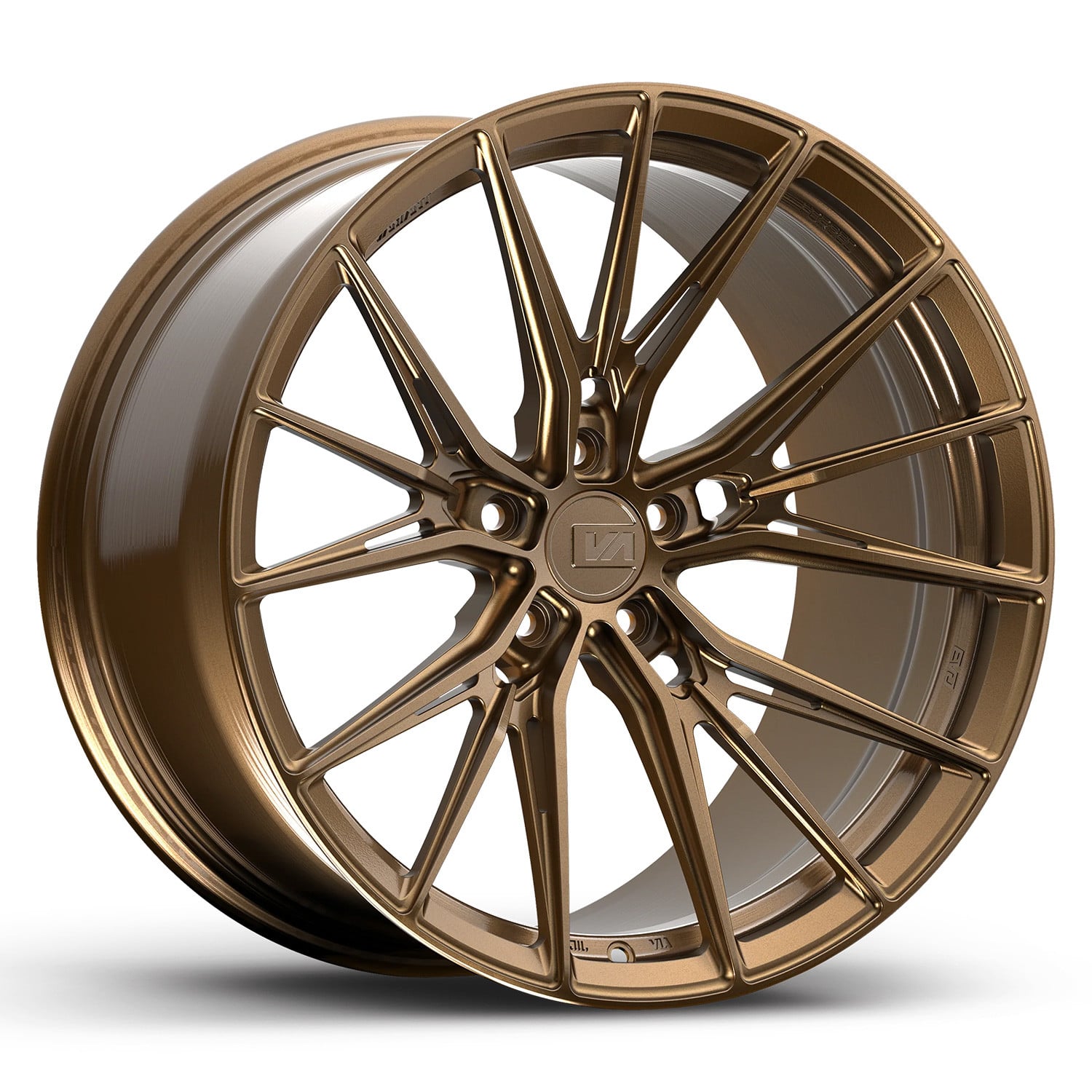 VAINON Wrinkle Ring 17号 VARIANT® RIAN Wheels - Gloss Bronze Rims