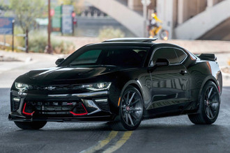 ARGON Titanium with Brushed Face on Chevrolet Camaro
