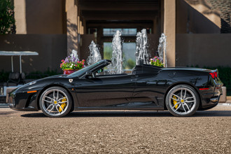 ARGON Titanium with Brushed Face on Ferrari F-430